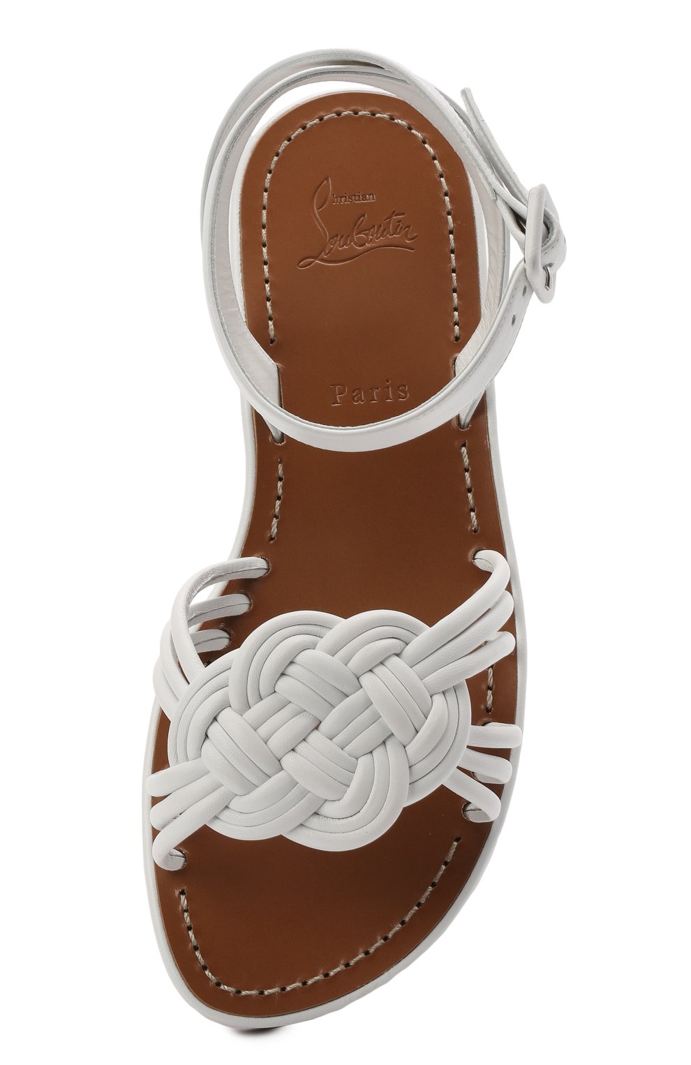 Кожаные сандалии ella CHRISTIAN LOUBOUTIN, арт. 1210704/ELLA FLAT, фото 5