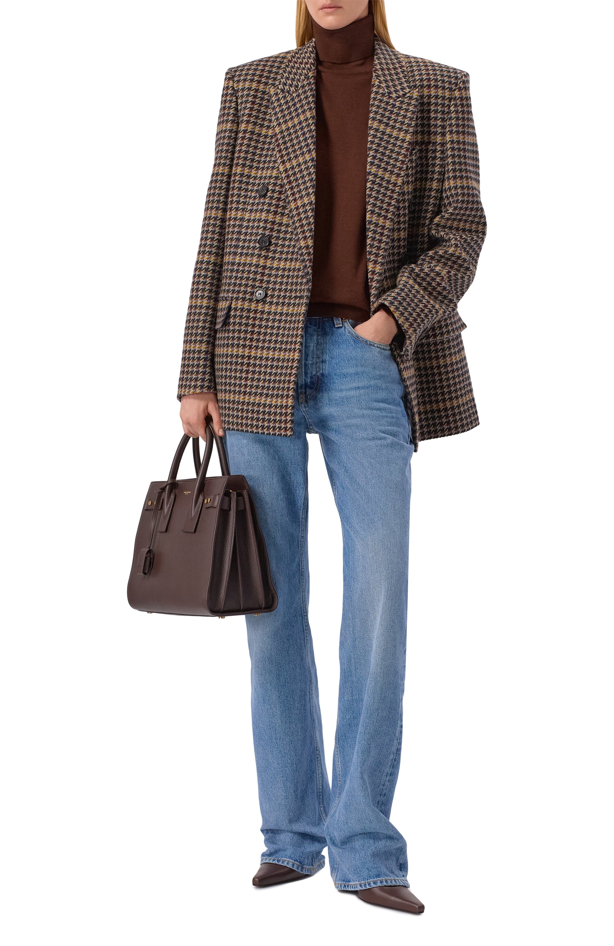 Водолазка из шерсти и кашемира SAINT LAURENT, арт. 850335/YAPK2, фото 2