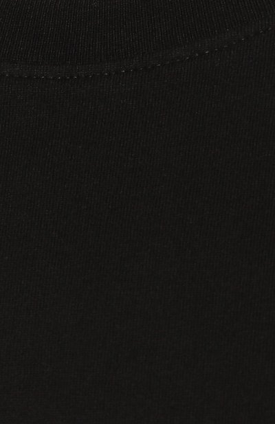 Хлопковая футболка TEE LIBRARY, арт. TCL0-006-BK, фото 5