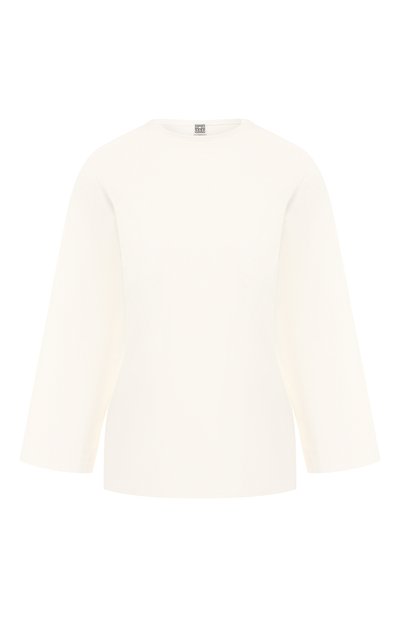 Женская хлопковый лонгслив TOTEME, арт. ESPERA L0NG SLEEVE 193-440-770