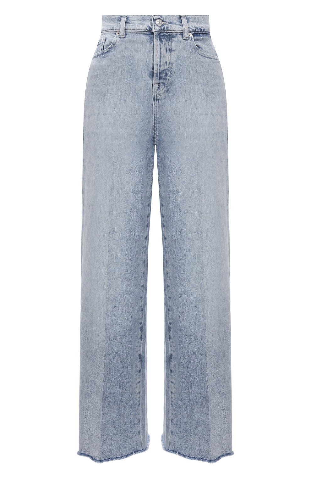 Джинсы 7 FOR ALL MANKIND светло-голубого цвета по цене 21850 руб., арт. JSZ0B75TL0, фото 1 Джинсы 7 FOR ALL MANKIND, арт. JSZ0B75TL0, фото 1