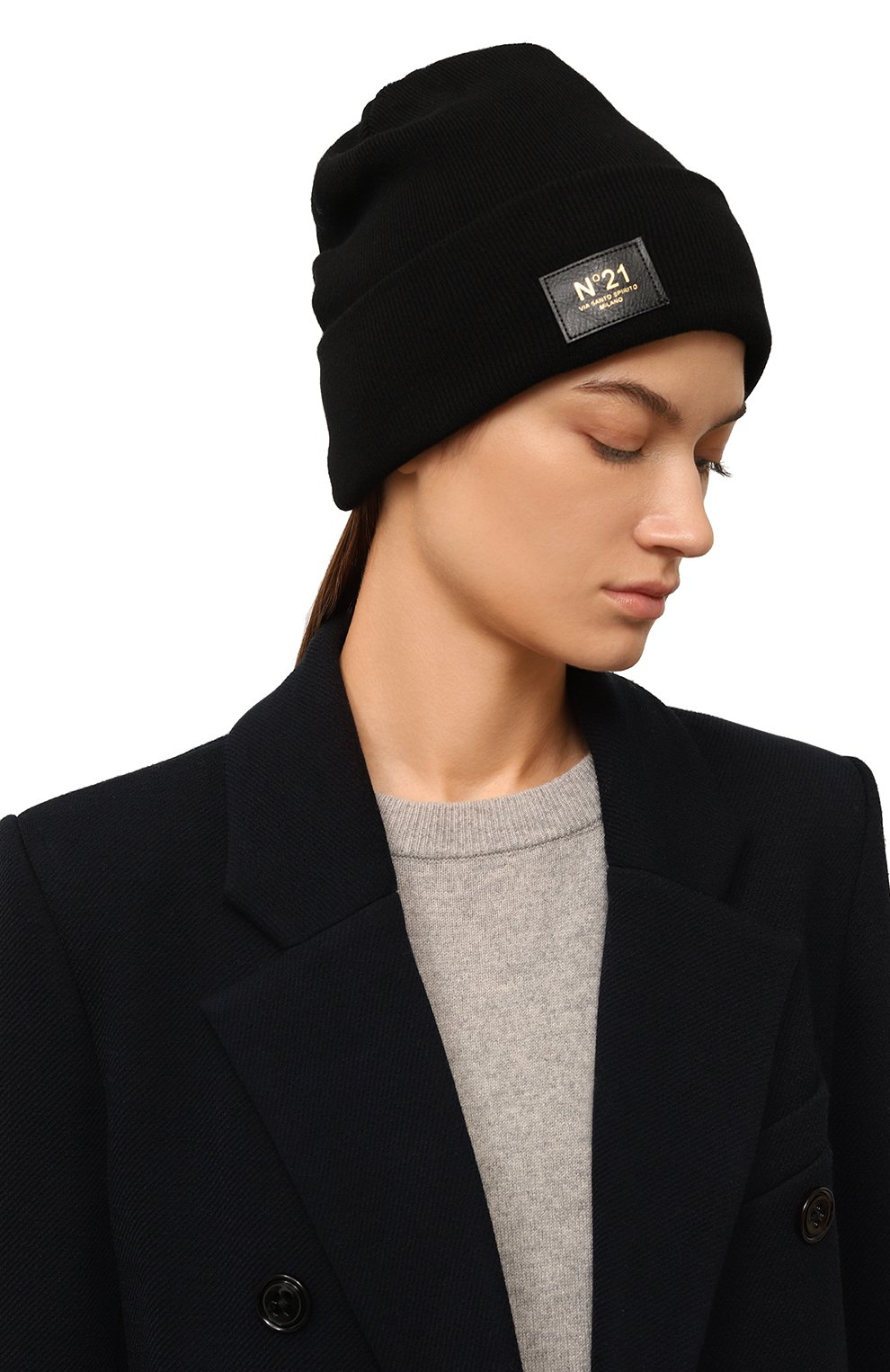 Шерстяная шапка N21, арт. 22I N2M0/3040/7081, фото 2