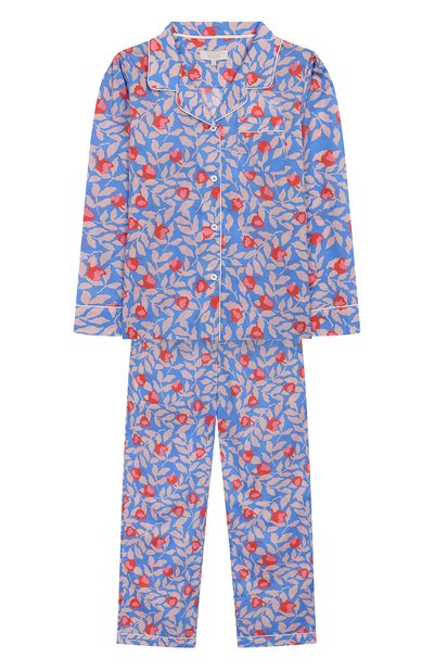 Хлопковая пижама LITTLE YOLKE, арт. AW19-12C-NE-FL/9-12Y, фото 1