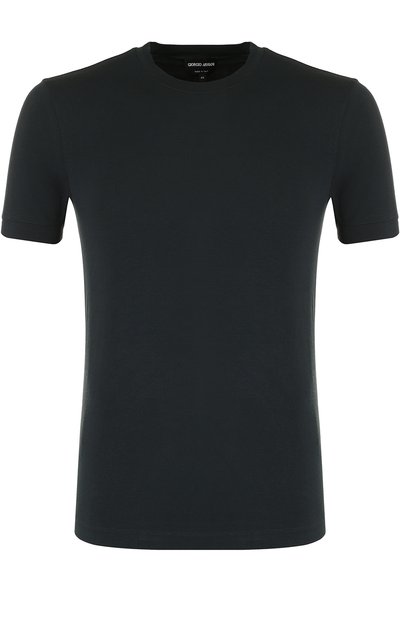 Футболка из вискозы с круглым вырезом GIORGIO ARMANI, арт. 6YST52/SJP4Z, ф ото 1
