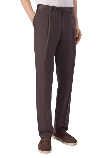 Хлопковые брюки BRIONI, арт. RPCW0M/PZ046, фото 3
