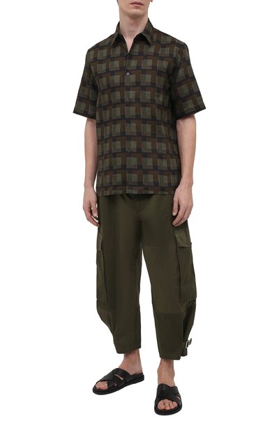 Льняная рубашка DRIES VAN NOTEN, арт. 211-20739-2080, фото 2