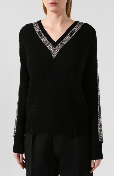 Кашемировый пуловер RALPH LAUREN черного цвета по цене 419000 руб., арт. 290776704, фото 3 Кашемировый пуловер RALPH LAUREN, арт. 290776704, фото 3