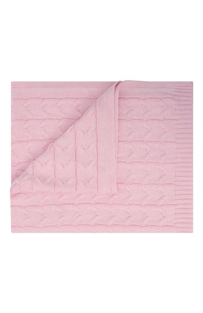 Одеяло из хлопка и шерсти BLUMARINE, арт. BNC0006C/FL011