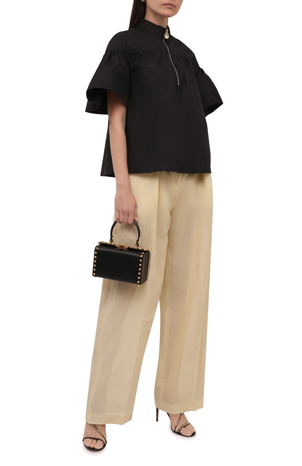 Хлопковая блузка LANVIN, арт. RW-T00020-4802-A21, фото 2