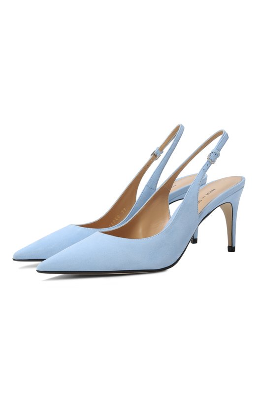 Замшевые туфли MVST by Sergio Rossi MVST B14260-SUEDE Голубой B14260-SUEDE