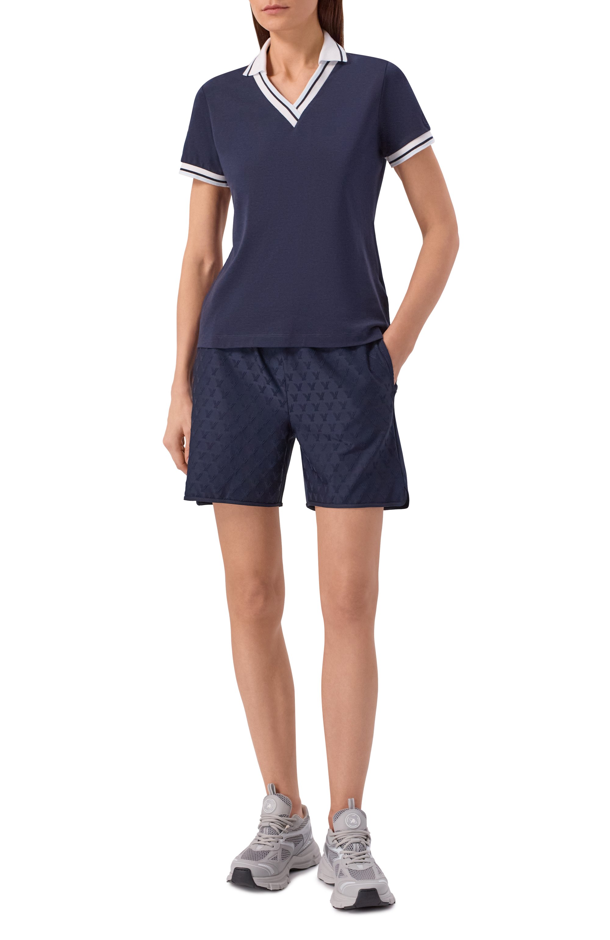 Поло из хлопка и лиоцелла BOGNER, арт. 52548950, фото 2