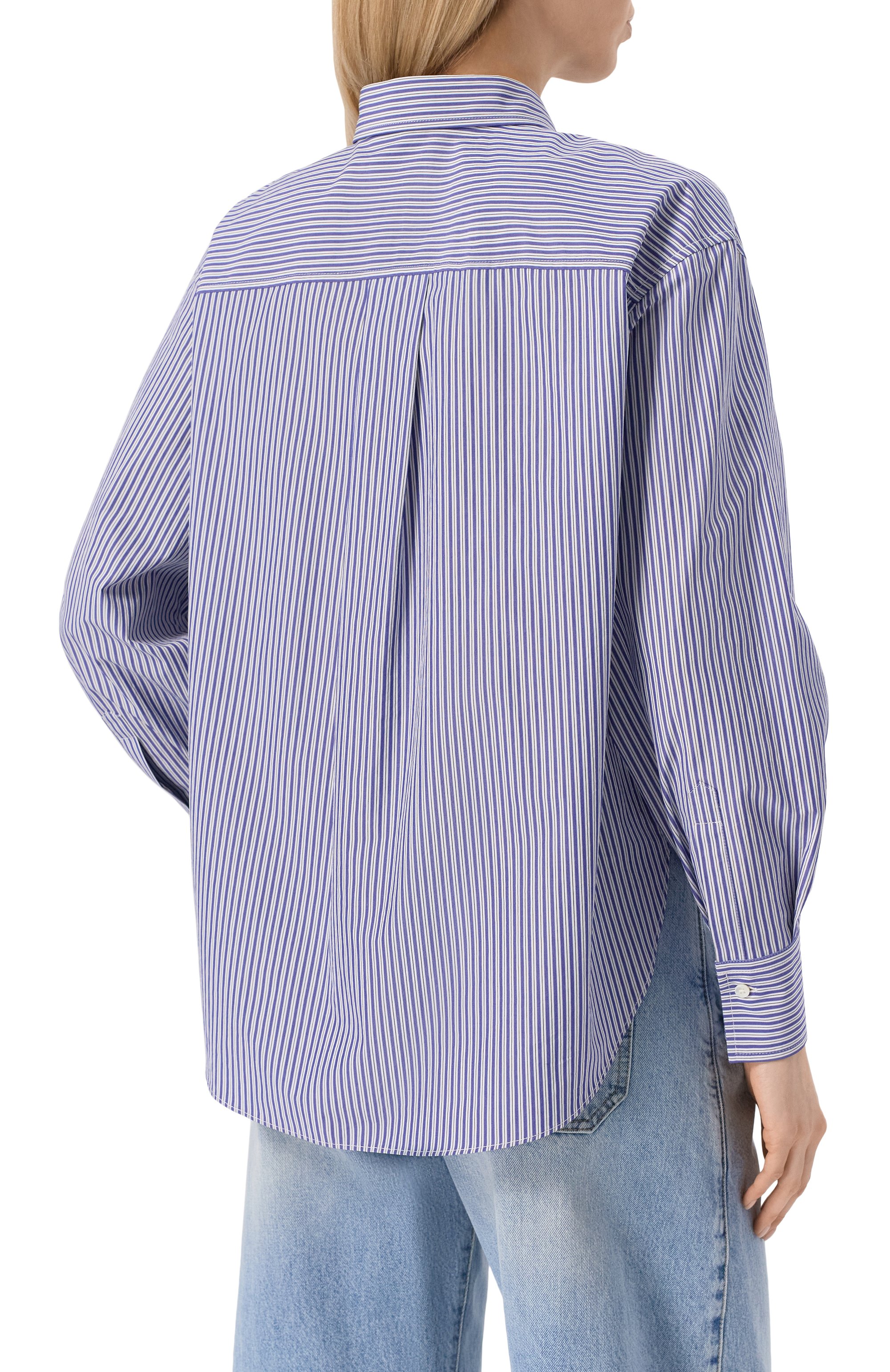 Хлопковая рубашка BRUNELLO CUCINELLI, арт. MH768RA526, фото 4