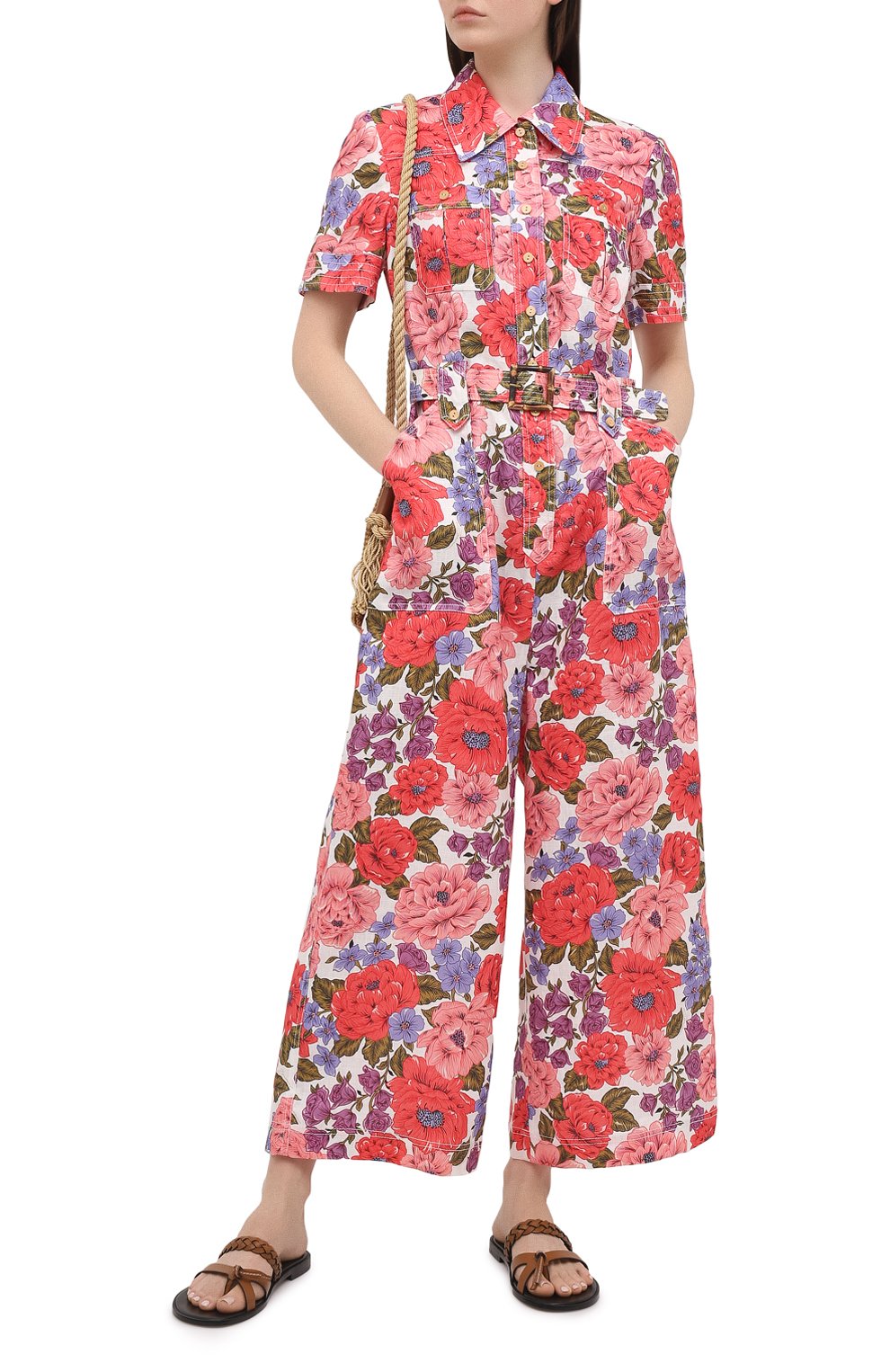 Льняной комбинезон ZIMMERMANN, арт. 9370UP0P, фото 2