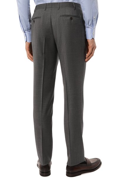 Шерстяной костюм CANALI серого цвета по цене 159000 руб., арт. 11280/19/FC04474, фото 5 Шерстяной костюм CANALI, арт. 11280/19/FC04474, фото 5