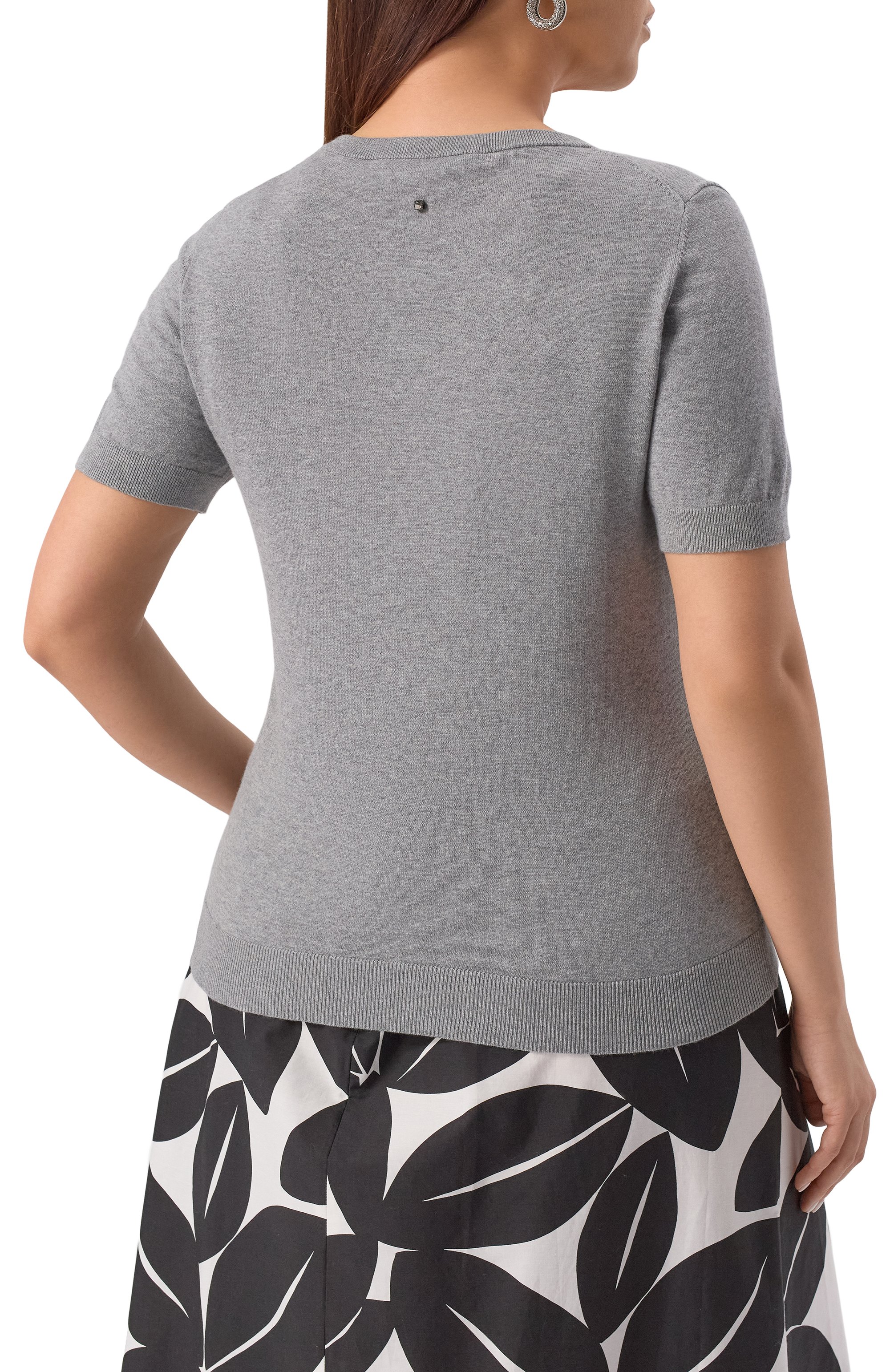 Пуловер из хлопка и кашемира MARINA SPORT, арт. TAZZINA, фото 4