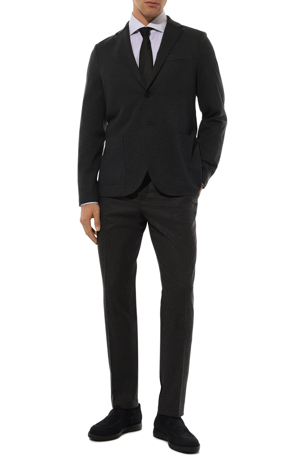 Замшевые лоферы BRIONI, арт. QEIE0L/0C712, фото 2