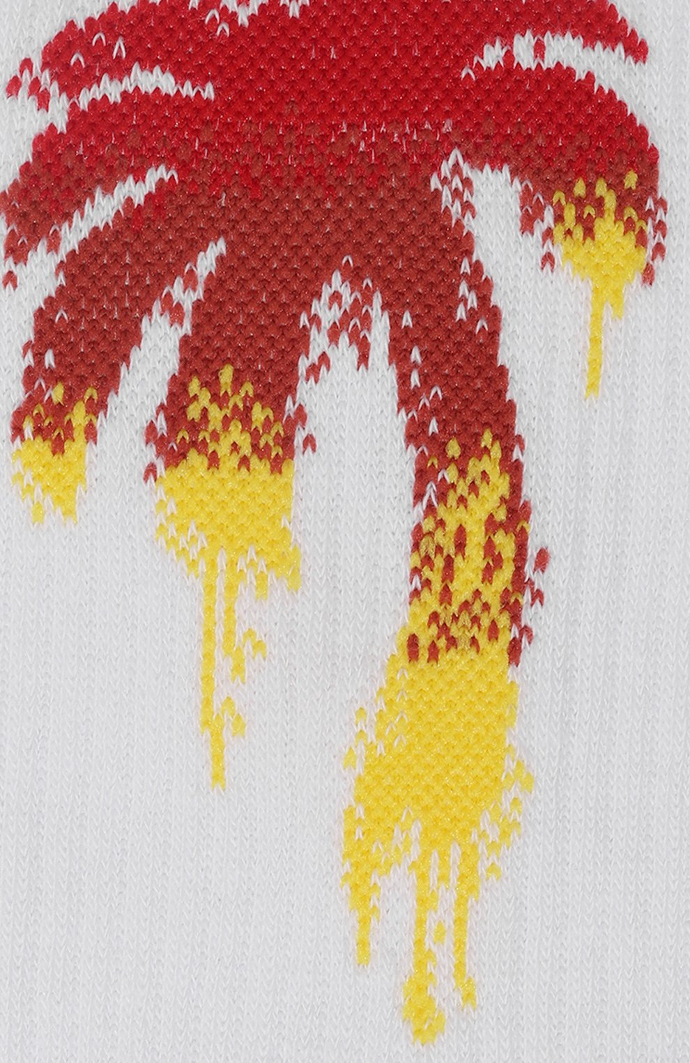 Хлопковые носки PALM ANGELS, арт. PMRA001F23FAB0020125, фото 2