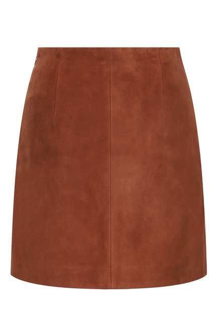Женская кожаная юбка MIU MIU, арт. MPD639-1U61-F0324