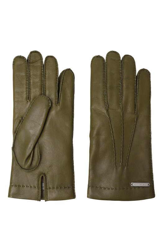 Кожаные перчатки Corneliani 26Q305-2620582 Хаки  26Q305-2620582 Фото 3
