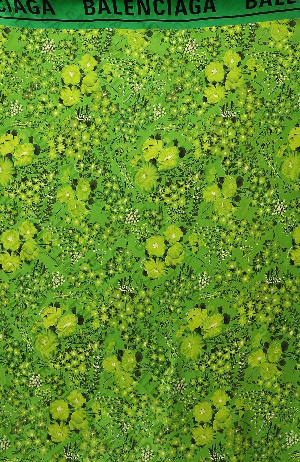 Шелковый платок BALENCIAGA, арт. 614884/310B3, фото 3