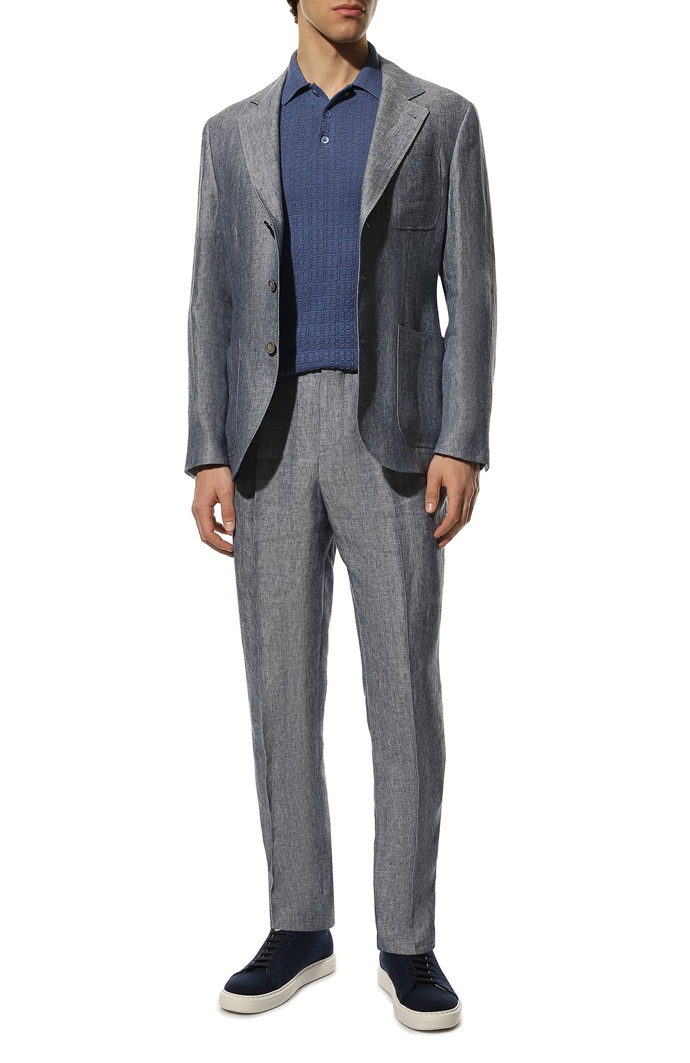 Поло из шелка и хлопка IL BORGO CASHMERE, арт. 57-1090-M0DG0, фото 2