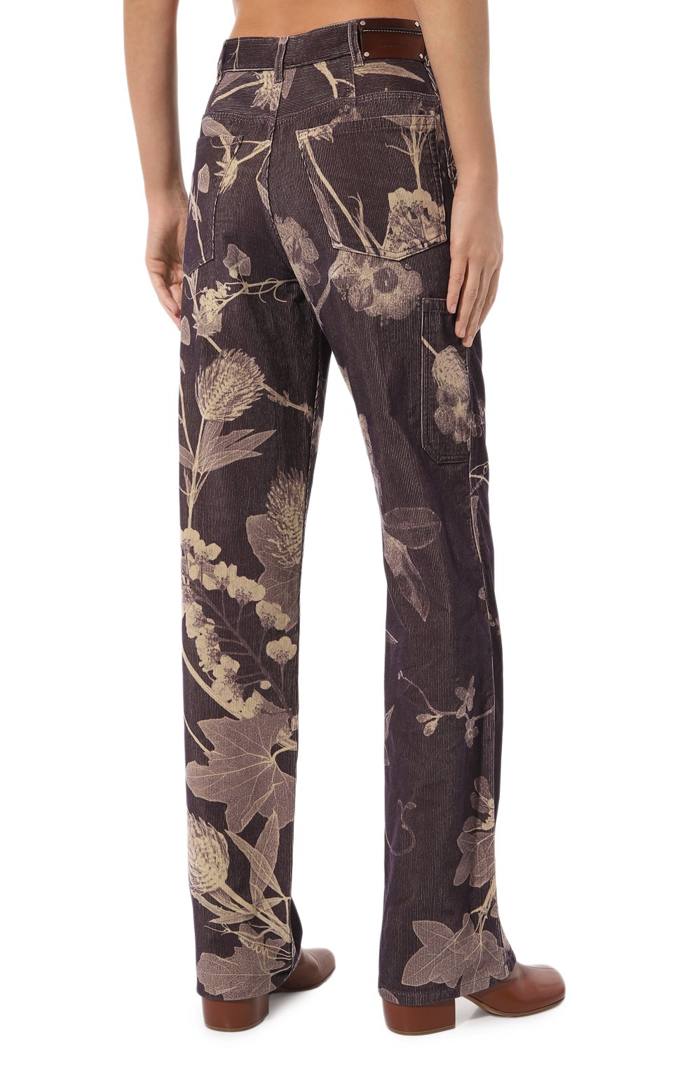 Хлопковые брюки DRIES VAN NOTEN, арт. 232-010929-7044, фото 4