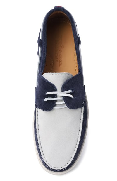 Замшевые топсайдеры KITON, арт. USSA264N0141602, фото 5