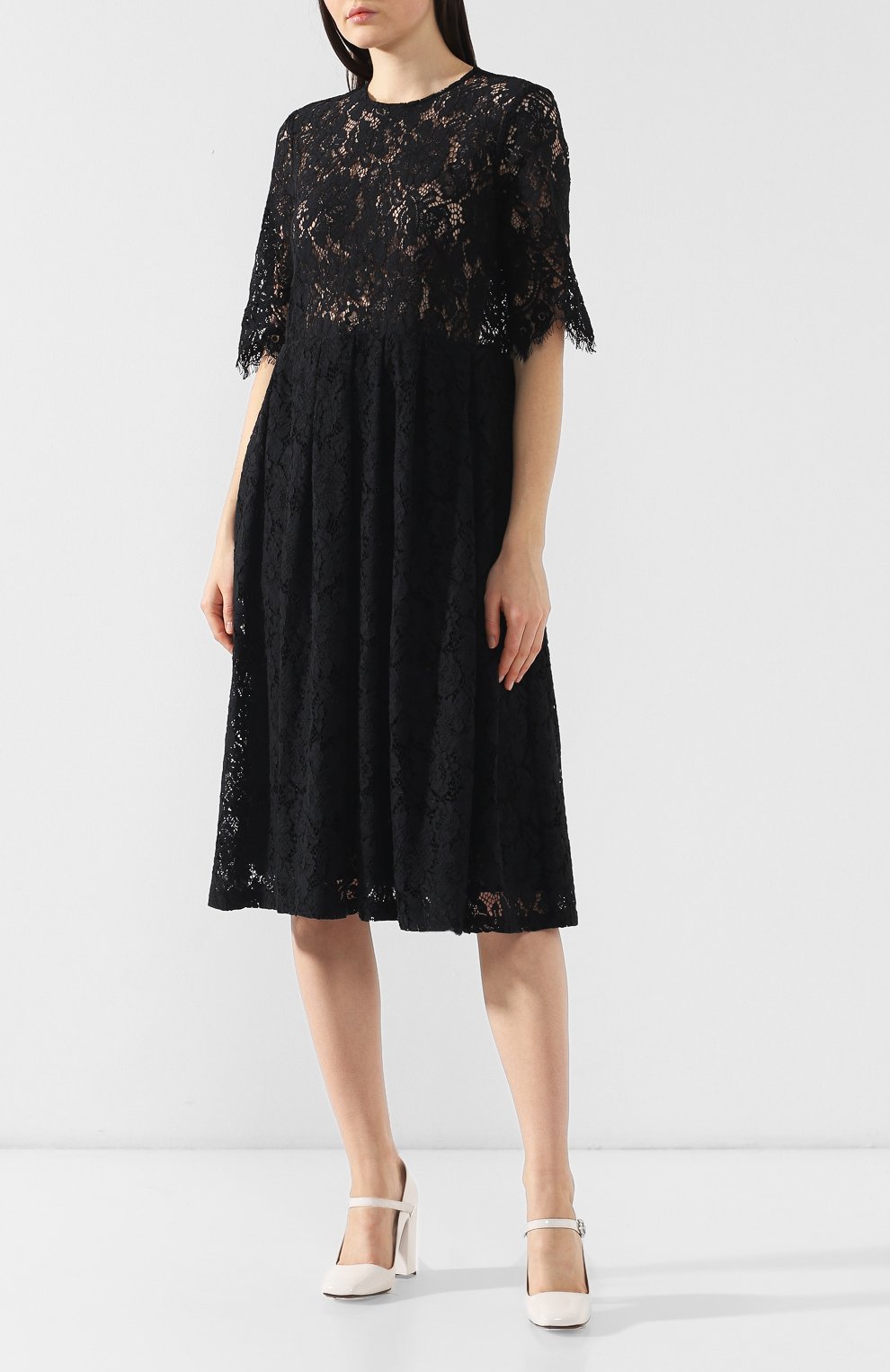 Кружевное платье GANNI, арт. F3084, фото 3