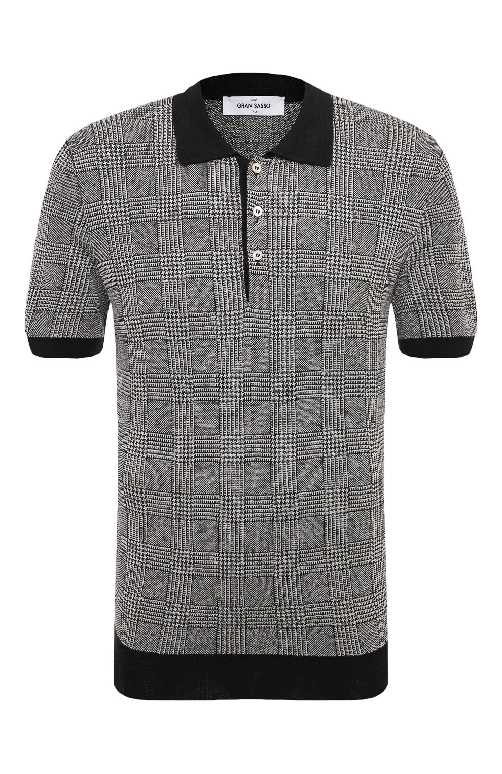 Поло изо льна и хлопка GRAN SASSO, арт. 57118/18644, фото 1