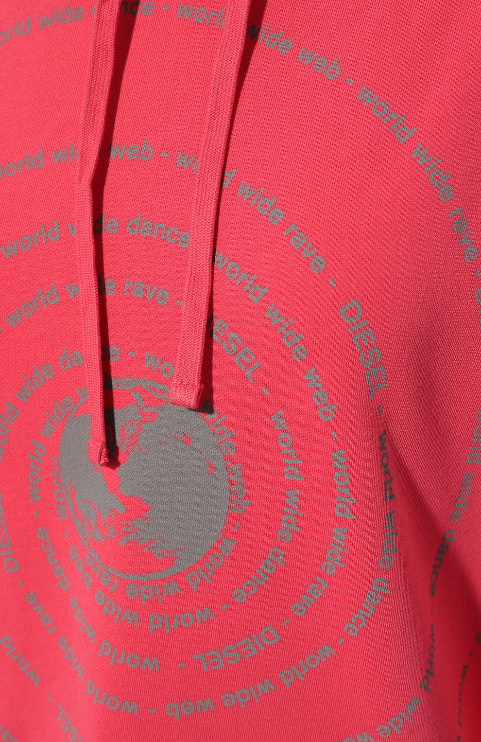 Хлопковое худи DIESEL, арт. A11112/0JFAV, фото 5