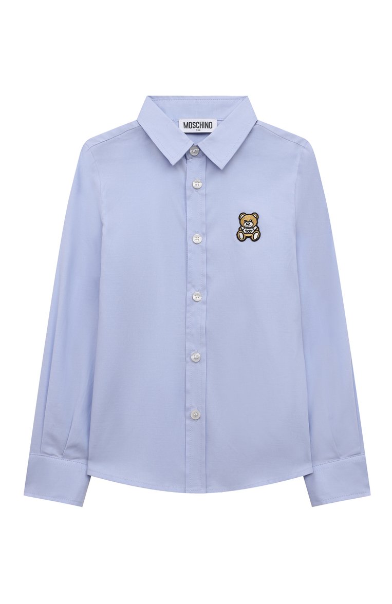 Хлопковая рубашка MOSCHINO, арт. H8C002/LNE06/4A-8A, фото 1