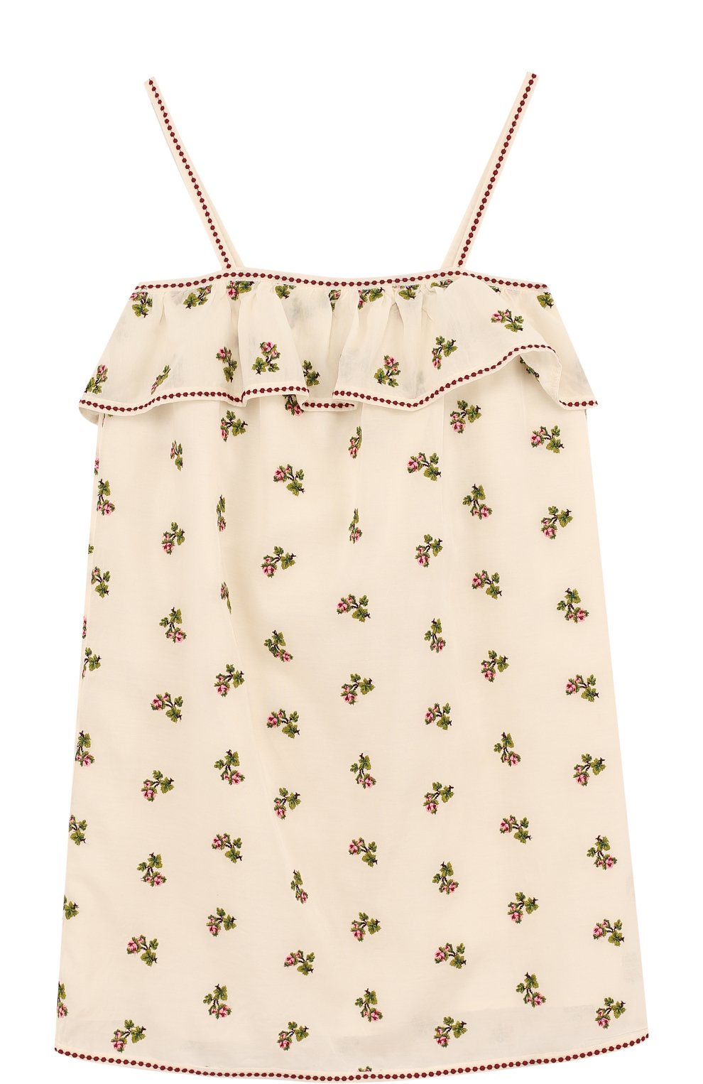 Мини-сарафан с вышивкой на тонких бретельках LES COYOTES DE PARIS, арт. 330654, фото 1