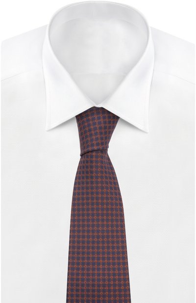 Галстук KITON темно-синего цвета по цене 29950 руб., арт. KL/C4D52, фото 2 Галстук KITON, арт. KL/C4D52, фото 2