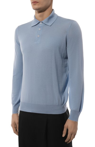 Поло из шерсти и кашемира BRUNELLO CUCINELLI, арт. M2400B2007, фото 3