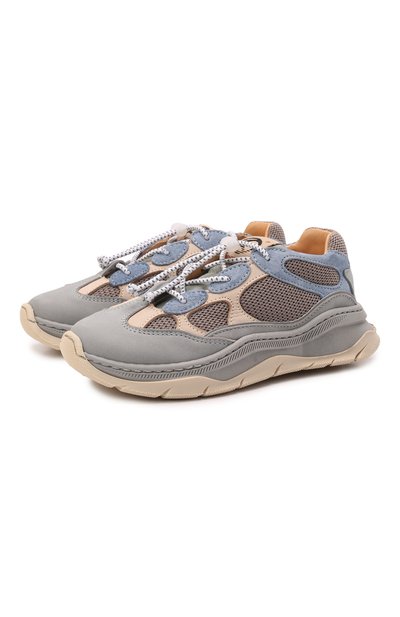 Кроссовки из кожи и текстиля RONDINELLA, арт. 11994D/6302/24-27, фото 1