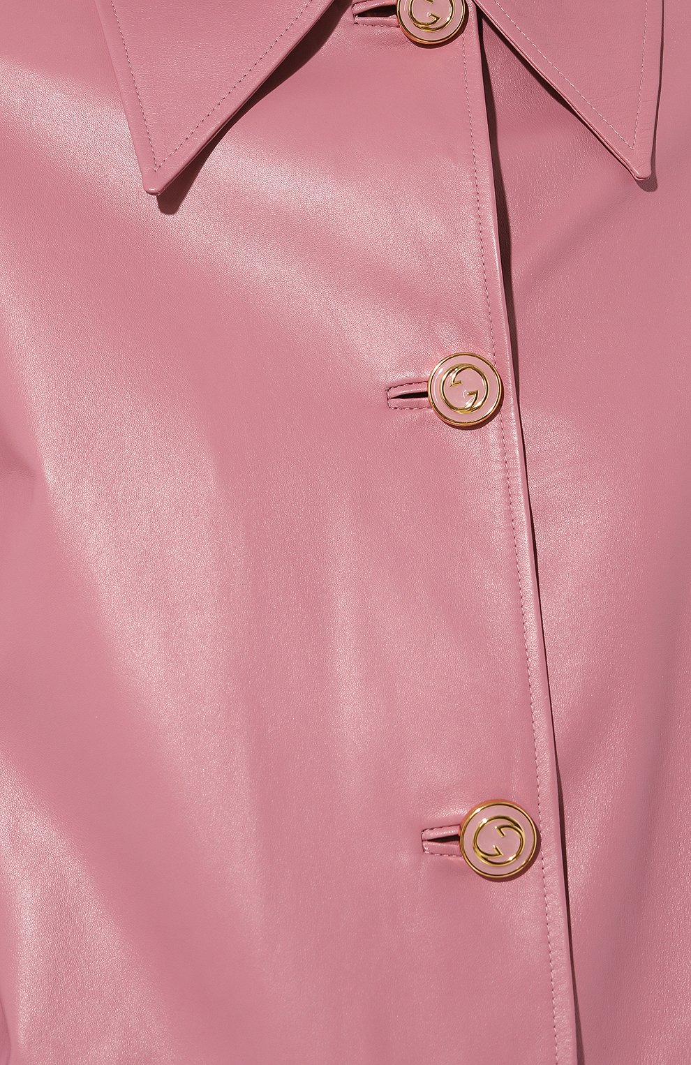 Кожаное пальто GUCCI, арт. 624446 XNAEX, фото 5