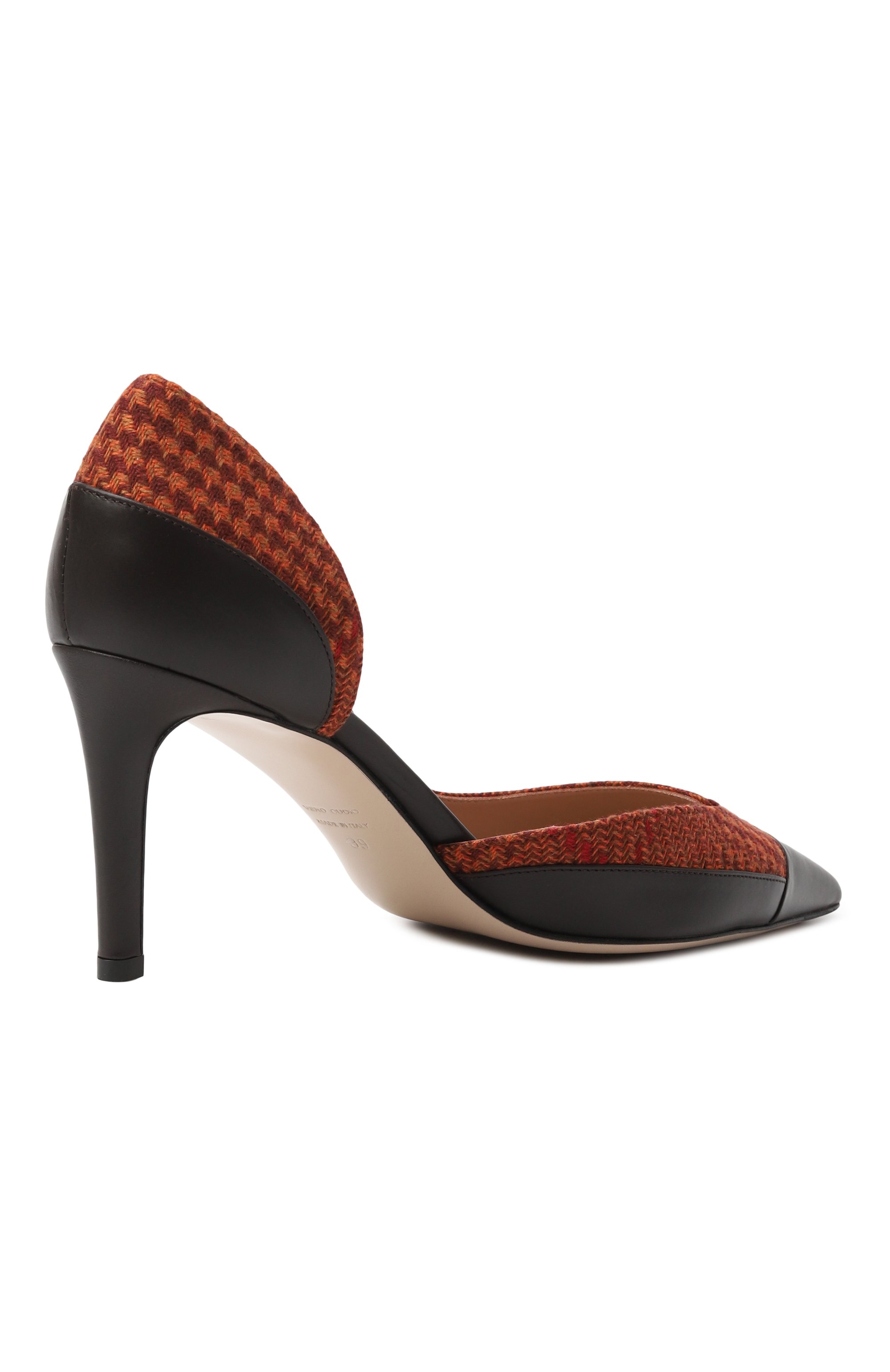 Комбинированные туфли KITON, арт. D58829K0522H03, фото 5