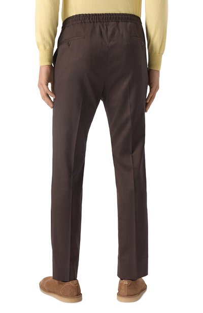 Шерстяные брюки CORNELIANI, арт. 254L25-2518570, фото 4