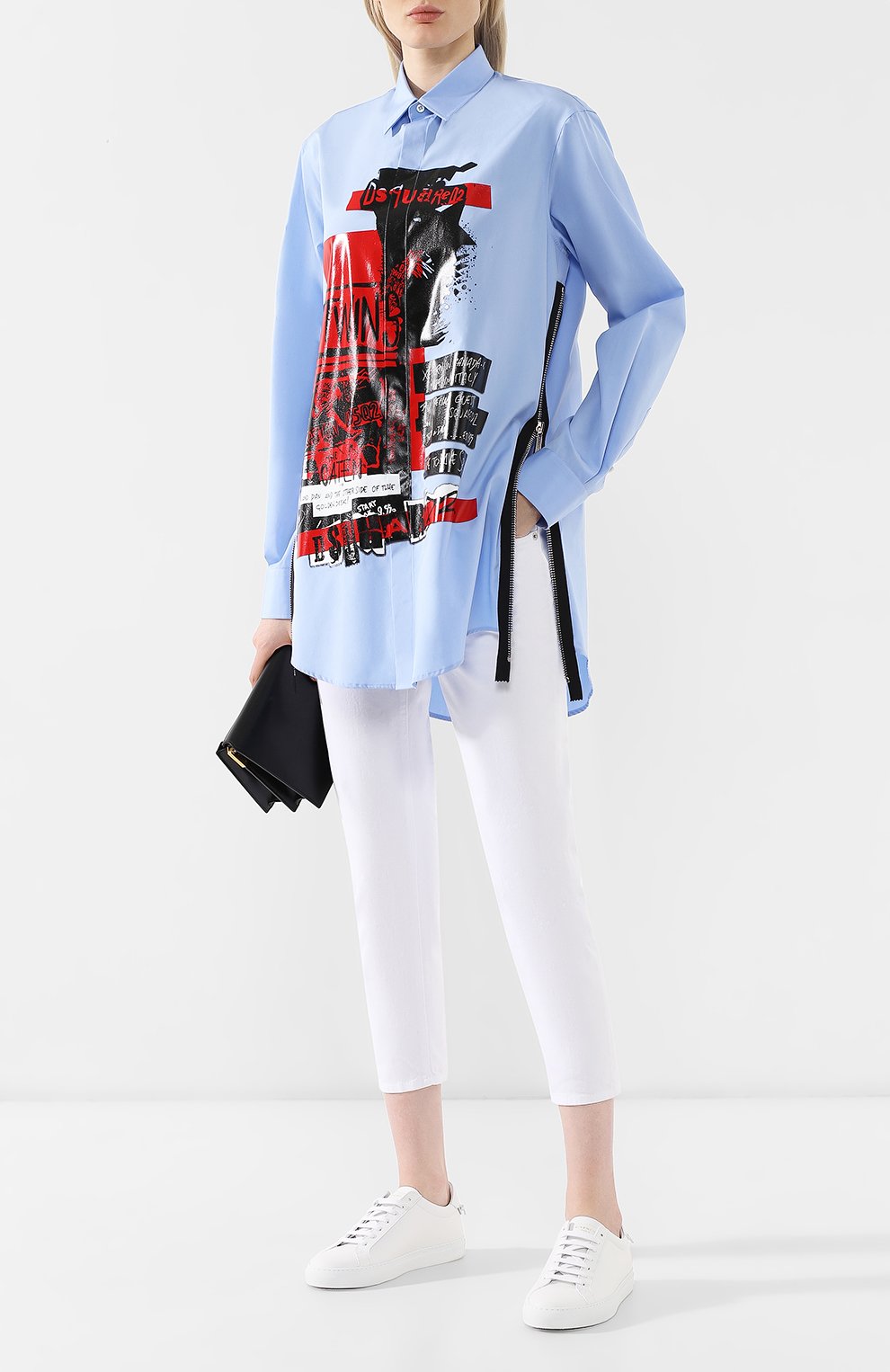 Укороченные джинсы DSQUARED2, арт. S75LB0127/S44531, фото 2