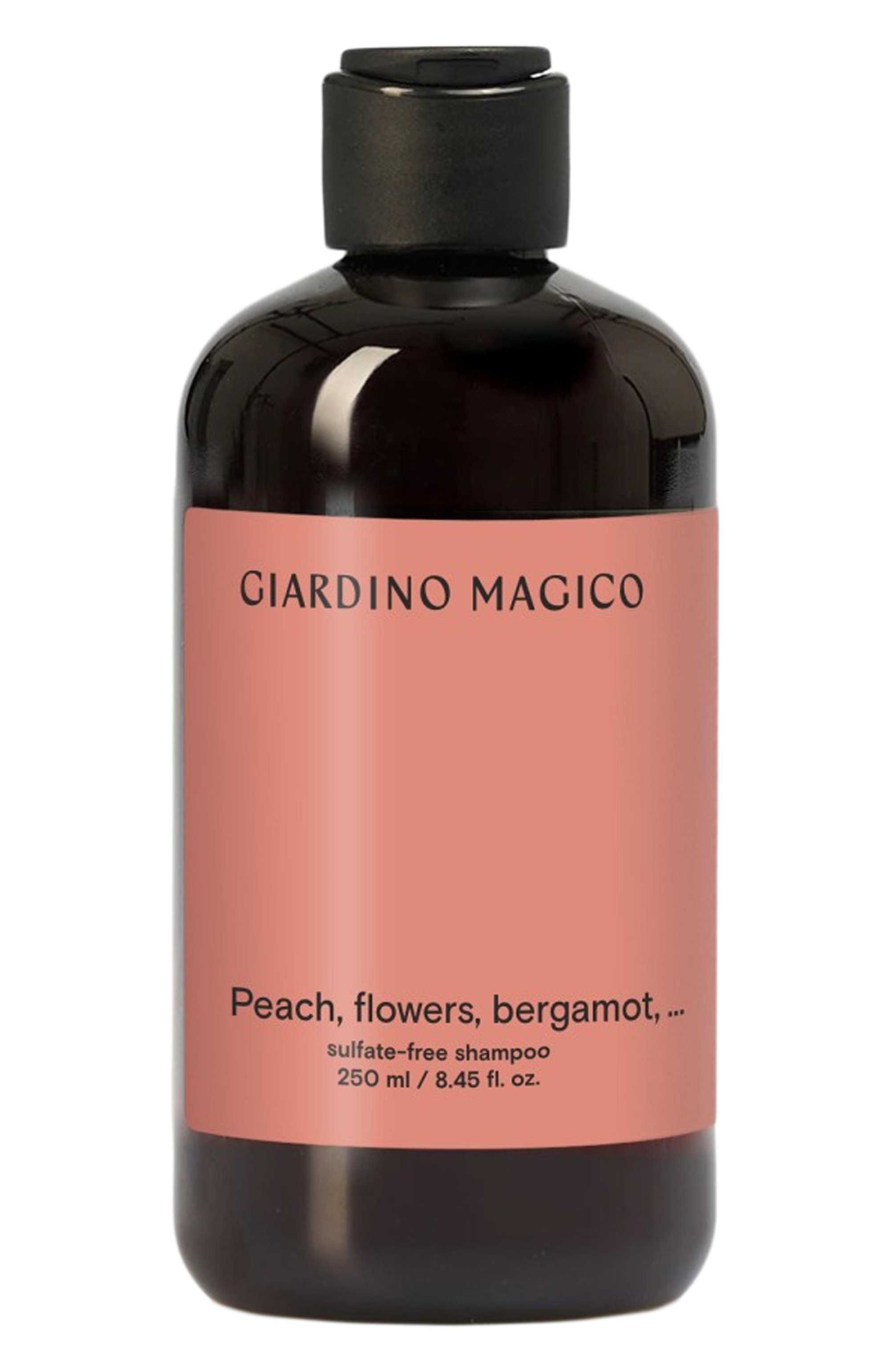 Бессульфатный шампунь с пептидами шелка peach, flowers, bergamot, … (250ml) GIARDINO MAGICO, арт. 4660222282217, фото 1