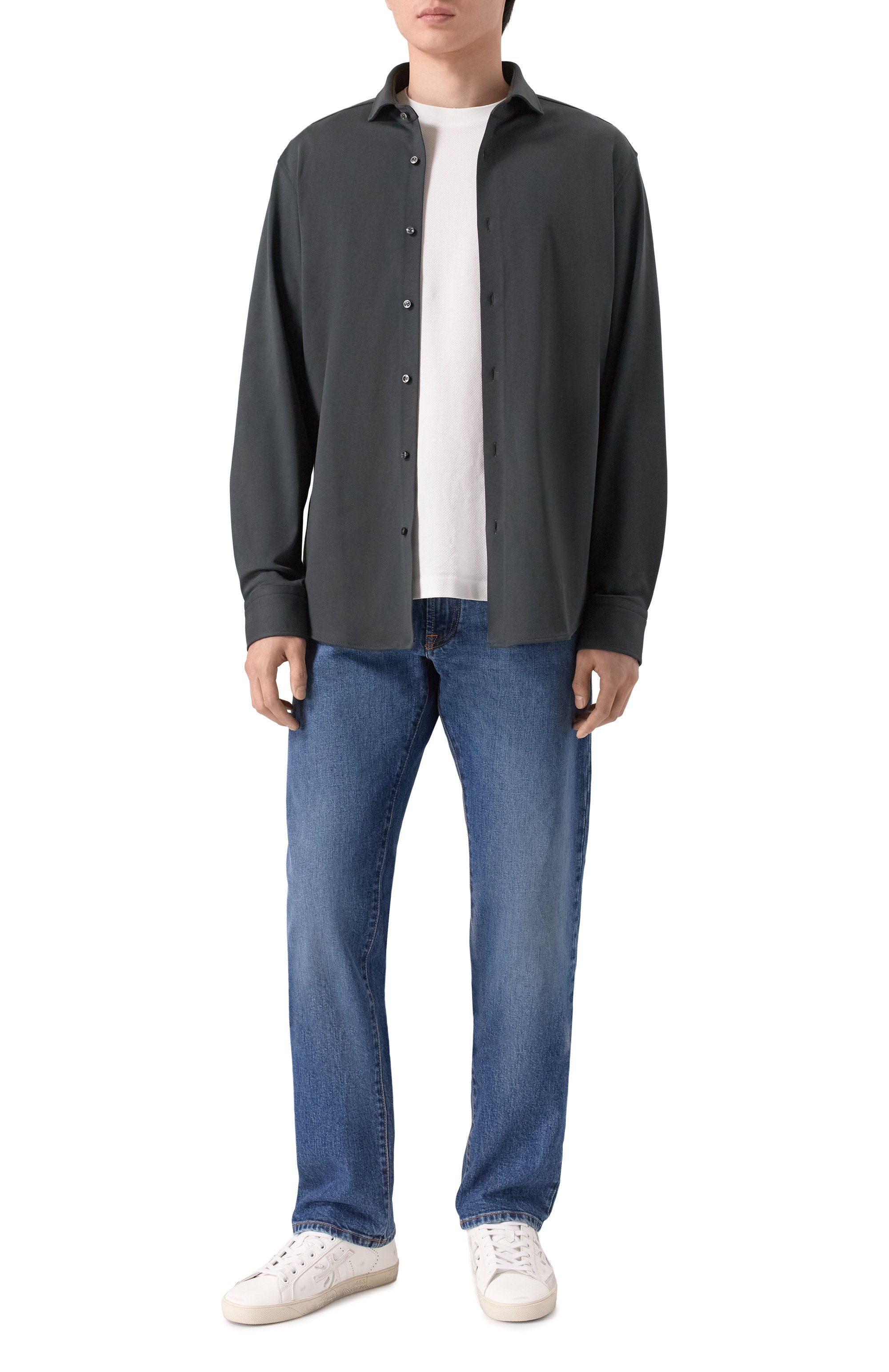 Хлопковая футболка BOSS, арт. 50555163, фото 2