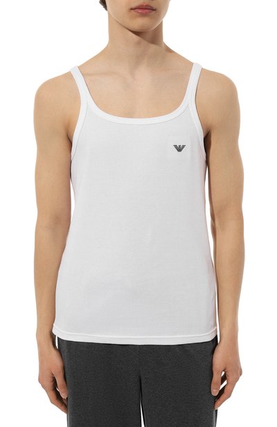 Хлопковая майка EMPORIO ARMANI, арт. 112013/3R503, фото 3
