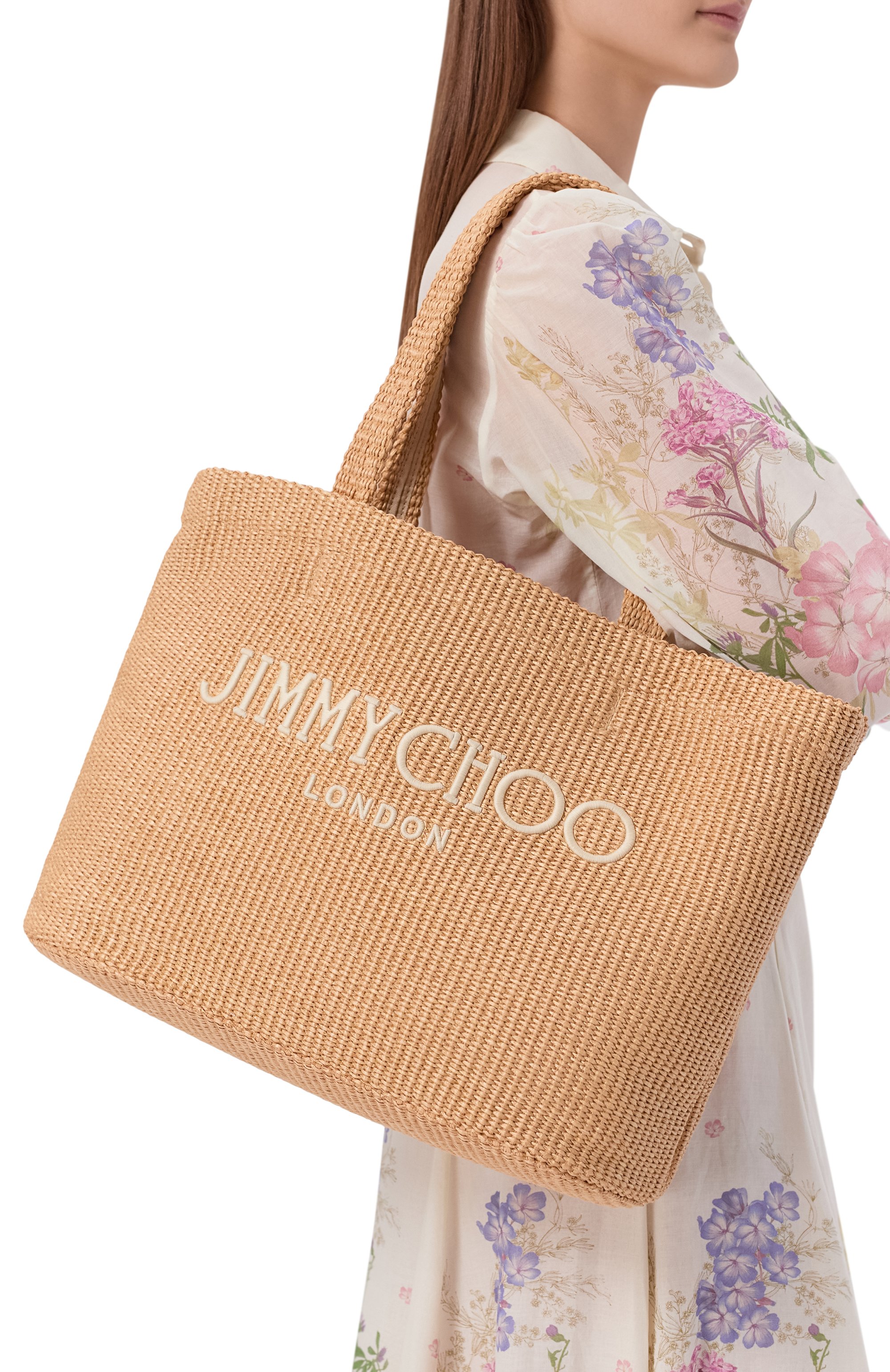 Сумка-тоут beach east-west JIMMY CHOO, арт. BEACHT0TEEWJYN, фото 2