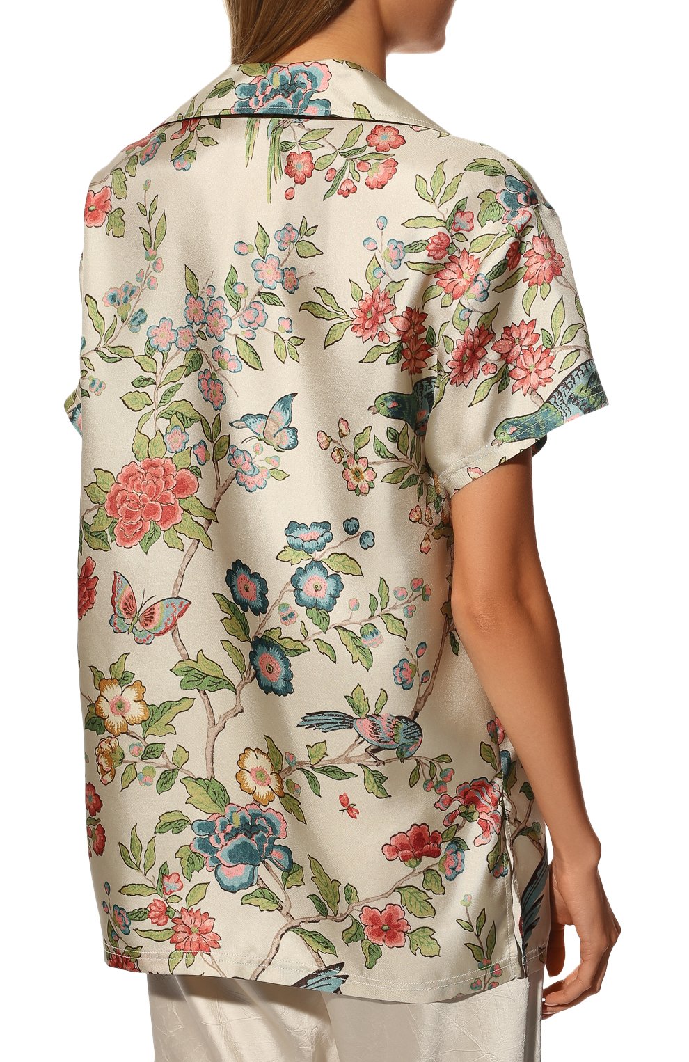 Шелковая блузка REDVALENTINO, арт. XR0AAD25/6F0, фото 4