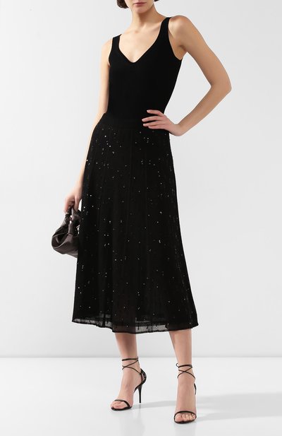 Юбка-миди GIVENCHY черного цвета по цене 229500 руб., арт. BW40CY4Z6H, фото 2 Юбка-миди GIVENCHY, арт. BW40CY4Z6H, фото 2