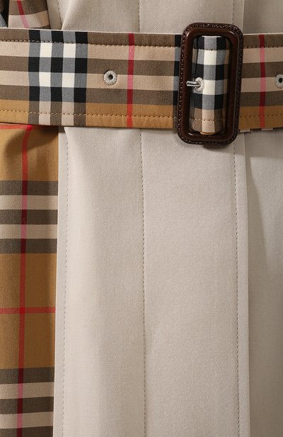 Хлопковый тренч car coat BURBERRY, арт. 8006174, фото 5