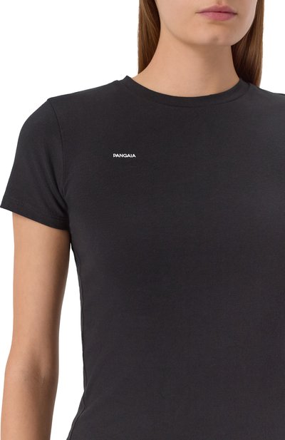 Хлопковая футболка PANGAIA черного цвета по цене 7150 руб., арт. 10002430, фото 5 Хлопковая футболка PANGAIA, арт. 10002430, фото 5