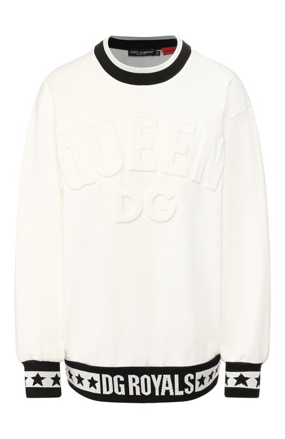 Женский хлопковый свитшот DOLCE & GABBANA, арт. F9G78T/HU7AL