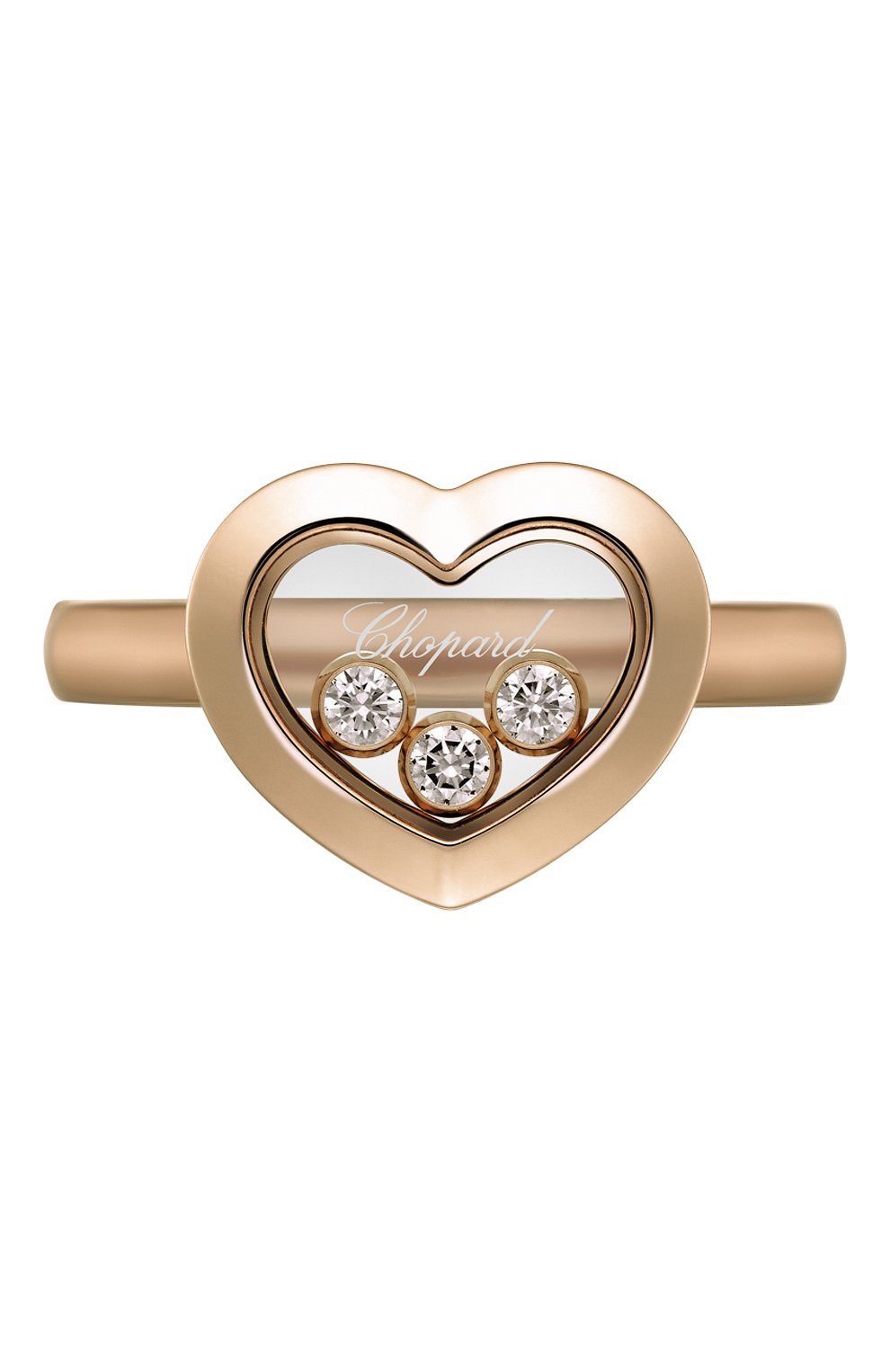 Кольцо icons heart CHOPARD бесцветного цвета по цене 520000 руб., арт. 82A611-5110, фото 2 Кольцо icons heart CHOPARD, арт. 82A611-5110, фото 2