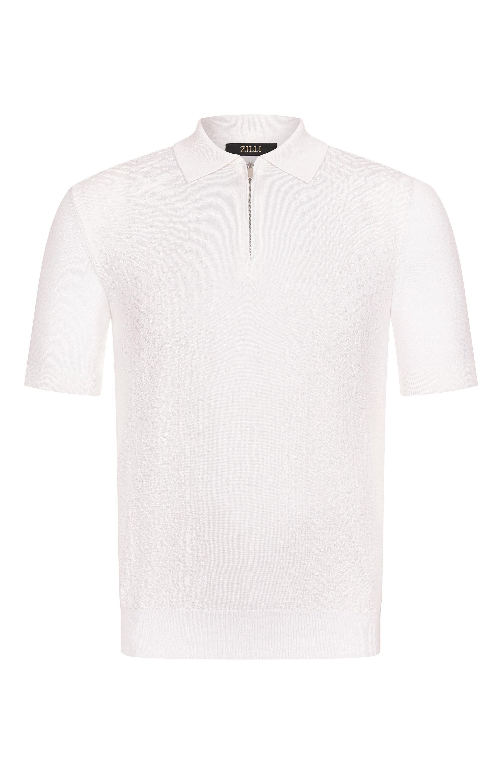 Поло из шелка и хлопка ZILLI, арт. KZP002M0145VSHC00_, фото 1